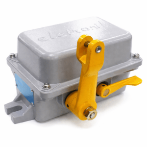 Chaves de emergência acionadas por cabo com função de parada de emergência